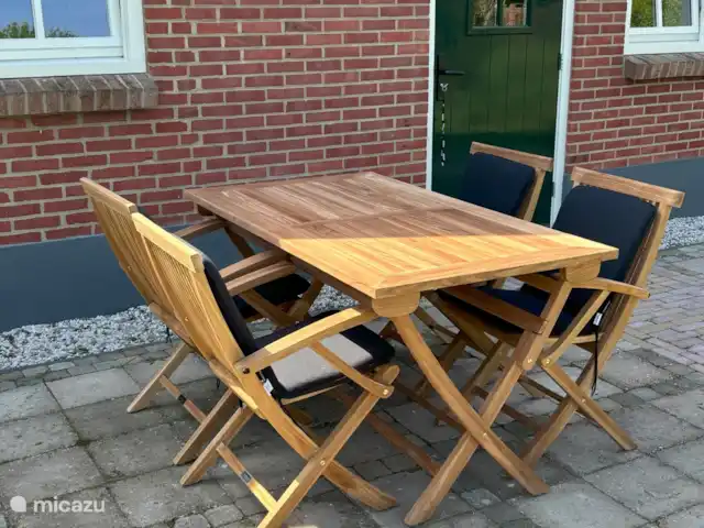 Fijne tuinset